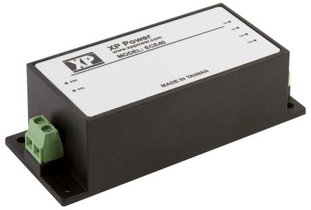 ECE40US12-S XP Power Switching Power Supply, , 12V dc, 3.33A, 40W, 1 Output, 120 → 370 V dc, 85 → 264 V ac