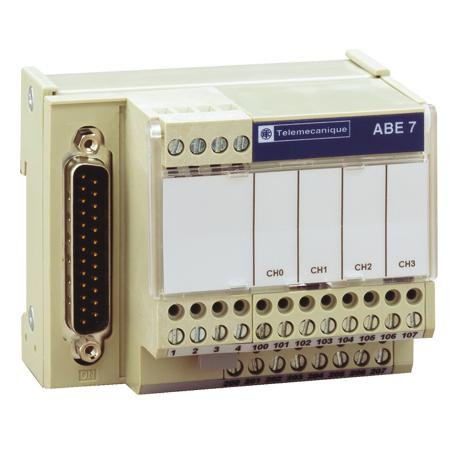 ABE7CPA410 Schneider Electric Modicon X80 Series Base for Use with Advantys ABE7 Telefast Pre-Wired System