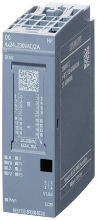 6AG21326FD004CU0 Siemens Digital Output Module for use with ET 200SP, 73 x 20 x 58 mm, Digital, 6AG213, SIPLUS