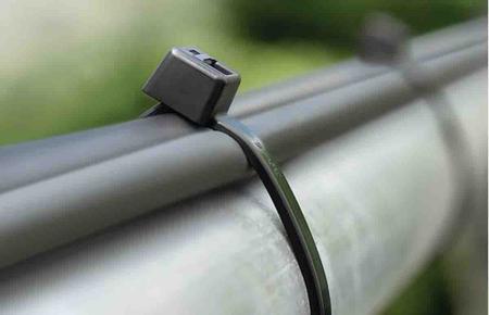 111-05260-T50I-PA66W-BK HellermannTyton Black Cable Tie Nylon, 300mm x 4.6 mm