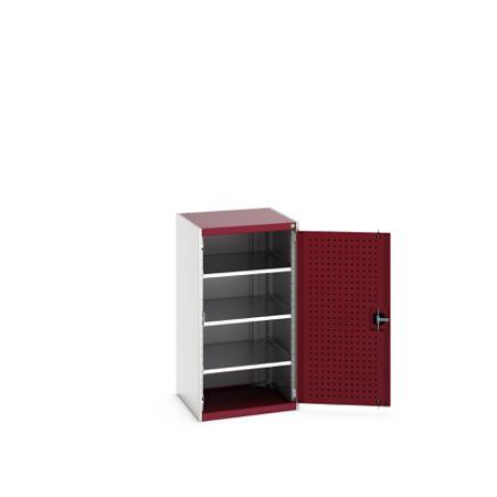 40019122-24V Bott 1 Door Sheet Steel Floor Standing Cupboard, 650 X 650 X 1200mm