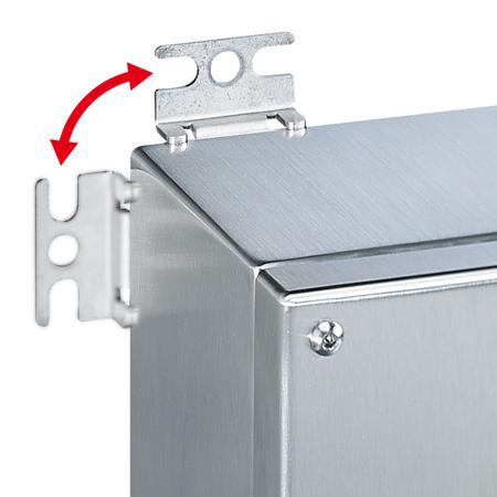 0899001 Phoenix Contact S6 A 150X100X80 Series Silver 316L Stainless Steel Junction Box, 150 x 100 x 80mm