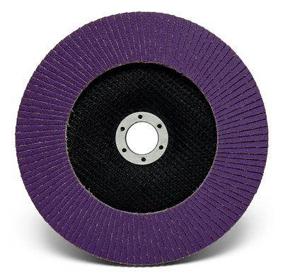 7100196819 3M Zirconia Aluminium Flap Disc, 115mm, Fine Grade, P120 Grit