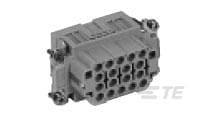 1102898-1 TE Connectivity Socket, HEE.18 Series , For Use With Heavy Duty Connectors