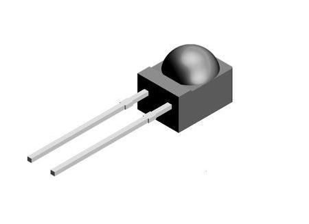 BPV23F Vishay  IR Si Photodiode, 60 °, Through Hole Side-looker Package