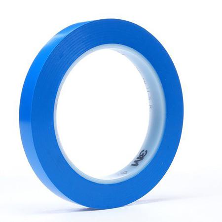 471 3M  Blue PVC 33m Lane Marking Tape, 0.14mm Thickness