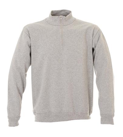 988362-M-MELANGE JRC 988362 Light Grey 30% Polyester, 70% Cotton Sweat Shirt M
