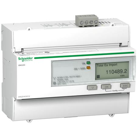A9MEM3355 Schneider Electric 1, 3 Phase LCD Energy Meter
