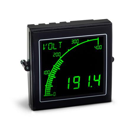 APM-SHUNT-ANO Trumeter Shunt Meter DC, LCD display 4-Digits 0.1 %, 68 x 68 mm