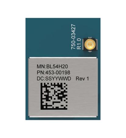 453-00198C Ezurio  RF RF Module Bluetooth Module 2.402 - 2.480GHz, 1.9 → 5.5V
