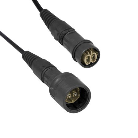 PXF6055BAB Bulgin LC to LC Duplex Multi Mode OM1 Fibre Optic Cable, 62.5/125μm, Orange, 10m