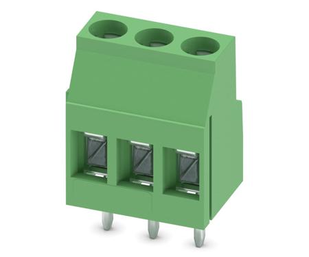 1711039 Phoenix Contact MKDS 3/ 3 Series PCB Terminal Block, 5mm Pitch, Through Hole Mount, Screw Termination