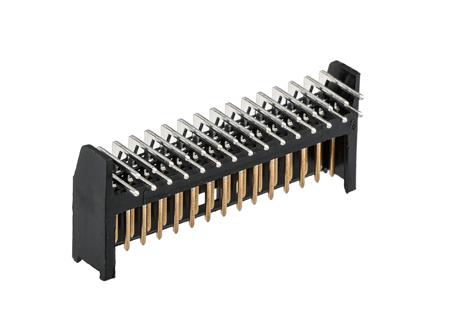 280392-2 TE Connectivity AMPMODU Mod II, 2.54mm Pitch, 30 Way, 2 Row, Right Angle PCB Header, Through Hole
