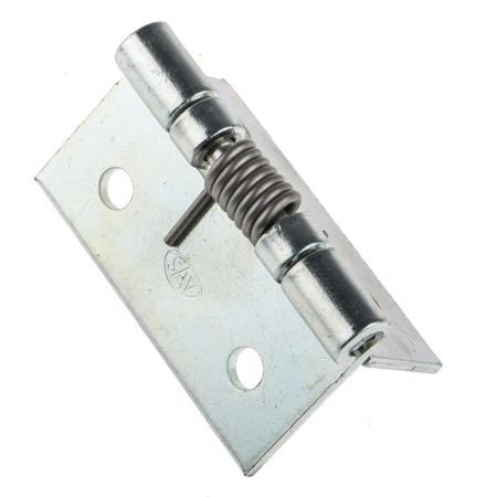 726-4096 RS Pro Zinc Plated Stainless Steel Piano Style Hinge, 50mm x 50mm x 2mm