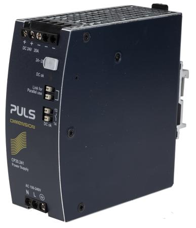 CP20-241-C1 DIN Rail Power Supply 24V 20A 480W