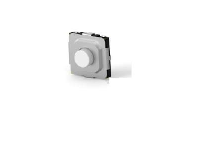 MSLPT5252CL3BTR TE Connectivity Black Round Button Tactile Switch, SPST 50 mA Surface Mount