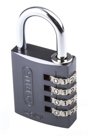0036976 ABUS 145/40 Combination Weatherproof Aluminium, Steel Safety Padlock, 6mm Shackle, 40mm Body