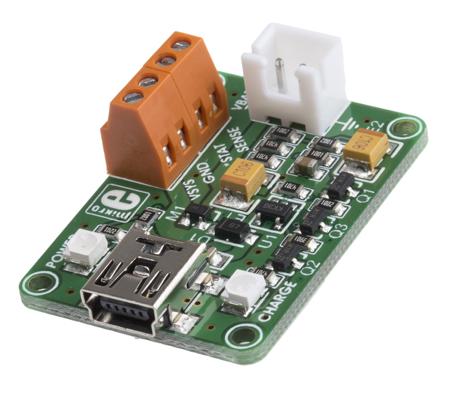 MIKROE-1198 MikroElektronika VOLT USB Power Management for MCP73832