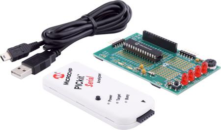 DV164122 Microchip PICkit Serial Analyzer, Development Kit