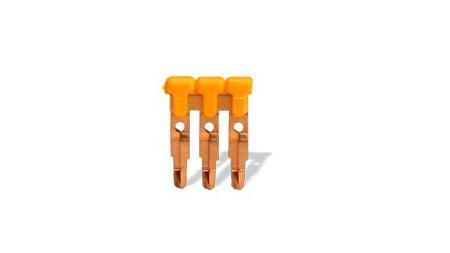 102-375 RS PRO Plug-in Jumper for Use with Terminal Block, 20A
