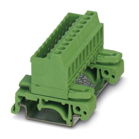 1781043 Phoenix Contact, 5.08mm Pitch, MSTBT 2.5/ 8-ST-5.08, 8 Way, , Pluggable Terminal Block, Plug, Plug-In, Screw