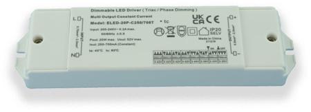360-648 RS PRO Dimmable LED Driver, 3 → 42V Output, 10W Output, 450mA Output, Constant Current Dimmable