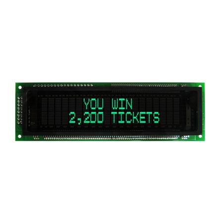 M0220MD-202MDAR1-3 NEWHAVEN DISPLAY INTERNATIONAL  VFD Display 5 x 8 Dot Matrix 2 Rows x 20 Char.  Parallel/Serial I/F