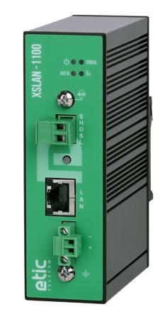 XSLAN-1100 Etic XSLAN Series Ethernet Module for Use with SHDSL, SPE, Digital, Digital, 10 → 30 V dc