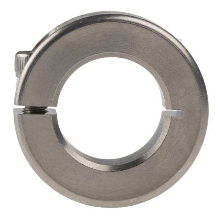 MCL-25-SS Ruland Shaft Collar One Piece Clamp Screw, Bore 25mm, OD 45mm, W 15mm, Stainless Steel