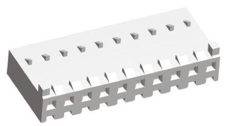 1-2132189-0 TE Connectivity SL-156, 3.962mm Pitch, 10 Way, 1 Row Female Connector Housing