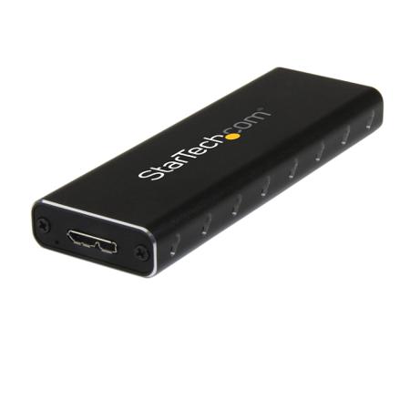 SM2NGFFMBU33 StarTech.com M.2 SATA Hard Drive Enclosure, USB 3.0