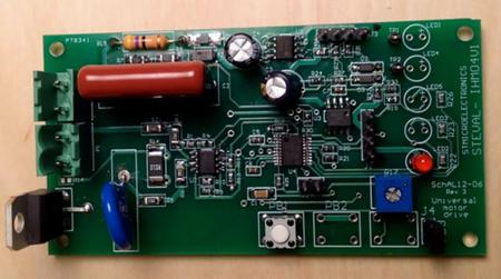 STEVAL-IHM041V1 STMicroelectronics Demonstration Board Motor Controller for STM8 for Universal Motor Driver