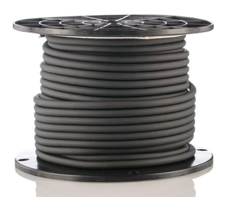 1192A B59100 Belden1192A Series 4 Core Microphone Cable, 0.2 mm² CSA Screened, 6.22mm od, 30m, Black