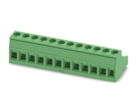 1911952 Phoenix Contact, 5mm Pitch, MSTB 2.5 HC/12-ST, 12 Way, Pluggable Terminal Block, Plug, Screw Termination,