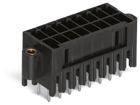 713-1466/107-000 WAGO 713 Series Straight Through Hole Header, 12 Contact(s), 3.5 mm Pitch, 2 Row, Shrouded