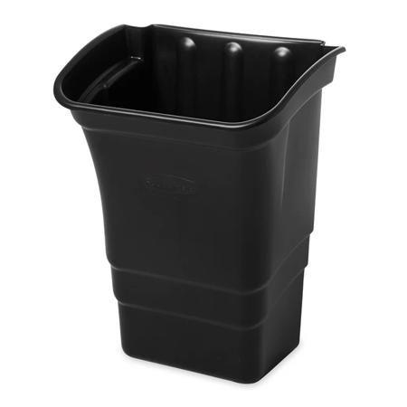 FG335388BLA Rubbermaid Commercial Products Refuse Bin 8gal Black Plastic Waste Bin