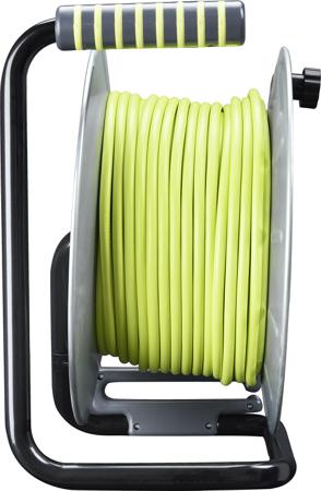 889-2501 40m Extension Reel Type G - British,4 Socket ,Unwound Current Rating 13A,240 V,Yellow