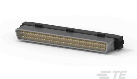 5749111-8 TE Connectivity Male 100 pin Right Angle Cable Mount SCSI Connector 1.27mm Pitch, IDC