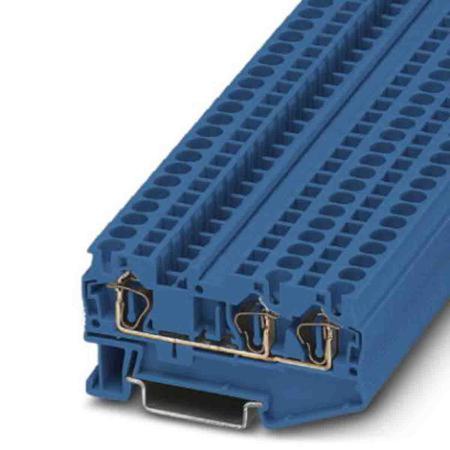 3031403 Phoenix Contact  ST 4 Series Blue, 0.08 → 6mm², Spring Clamp Termination, ATEX, IECEx