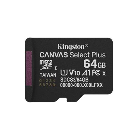 SDCS3-64GBSP 64 GB MicroSDXC Micro SD Card, Class 10, UHS-I