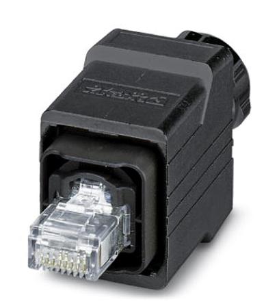 1657834 Phoenix Contact QUICKON Series Male RJ45 Connector, Cable Mount, Cat5 Straight 8 -Way