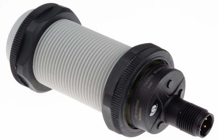 896-7267 RS PRO Capacitive Threaded Barrel Proximity Sensor, M30, 15 mm Detection, PNP NO, 10 → 30 V dc