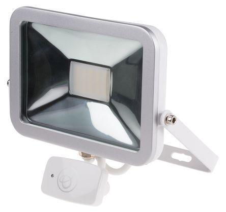 877-1703 RS Pro I1025 No LED Floodlight, 1 LED, 20 W, 2 → 50 lux, IP65 Microwave 230 V