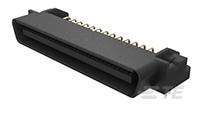 3-5175472-7 TE Connectivity CHAMP Series Right Angled Board Mount PCB Header, 60 Contact(s), 1.27mm Pitch, Shrouded