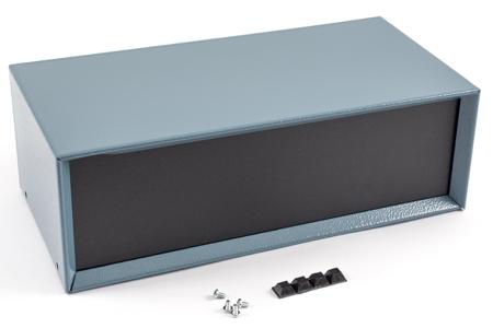 1426S-B Hammond 1426 Blue, Aluminium & Steel Enclosure, 305 x 152 x 102mm