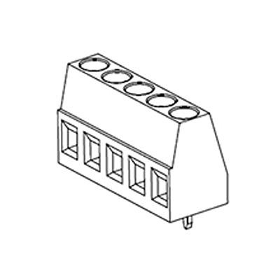 39543-3010 Molex, 5mm Pitch, 39543, 10 Way, Vertical, Pluggable Terminal Block, PCB Mount,