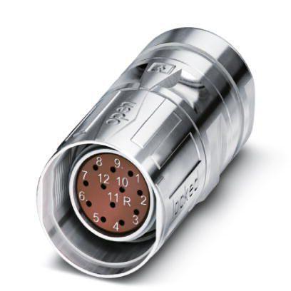 1619472 Phoenix Contact Circular Connector, 12 Contacts, Cable, M23 Connector, Socket, Female, IP67, SL Series
