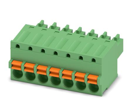 1851096 Phoenix Contact, 3.81mm Pitch, FK-MCP 1.5/ 7-ST-3.81, 7 Way, , Pluggable Terminal Block, Plug, Cable Mount, Spring Cage