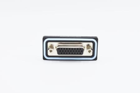 HDF-R26-213L011 Norcomp HDF 26 Way Right Angle Solder D-sub Connector Socket, 2.29mm Pitch, with 4-40 Screw Locks