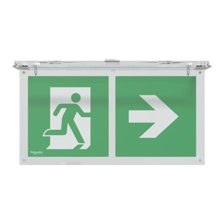 OVA59822 Emergency Exit Right Exit Sign